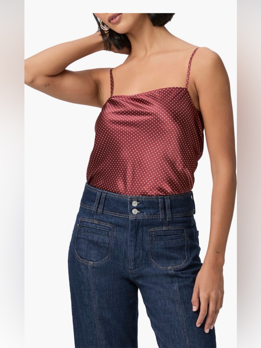 PAIGE Veronique silk cami